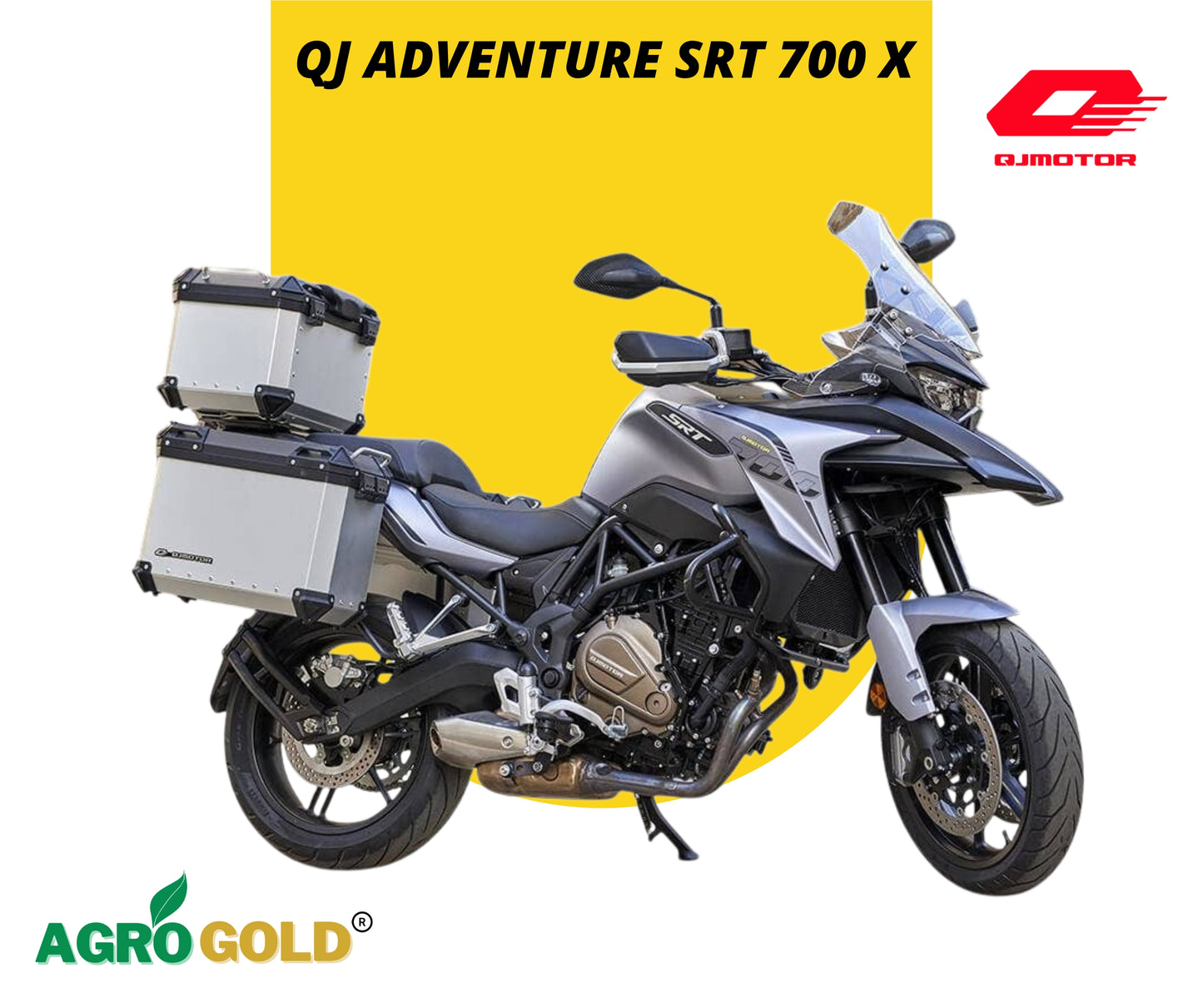 QJ Adventure SRT 700X + Case
