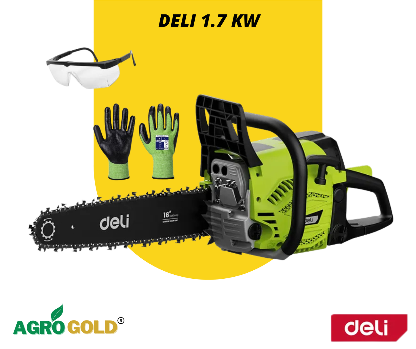 Моторна пила Deli 1.7 Kw