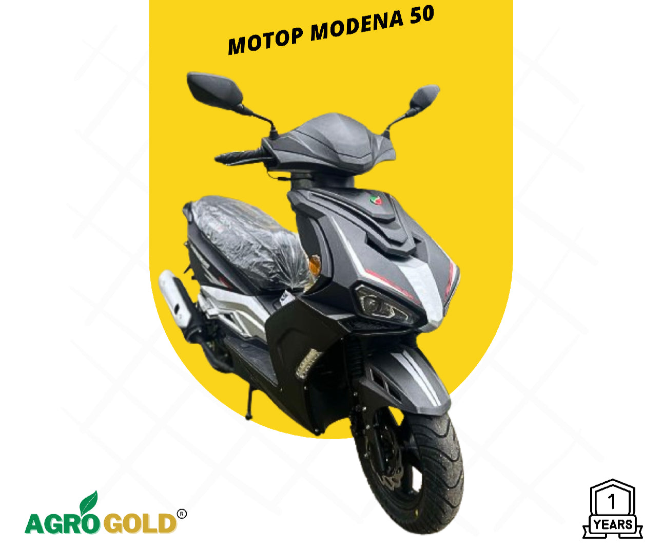 MODENA 50 - Mat Black