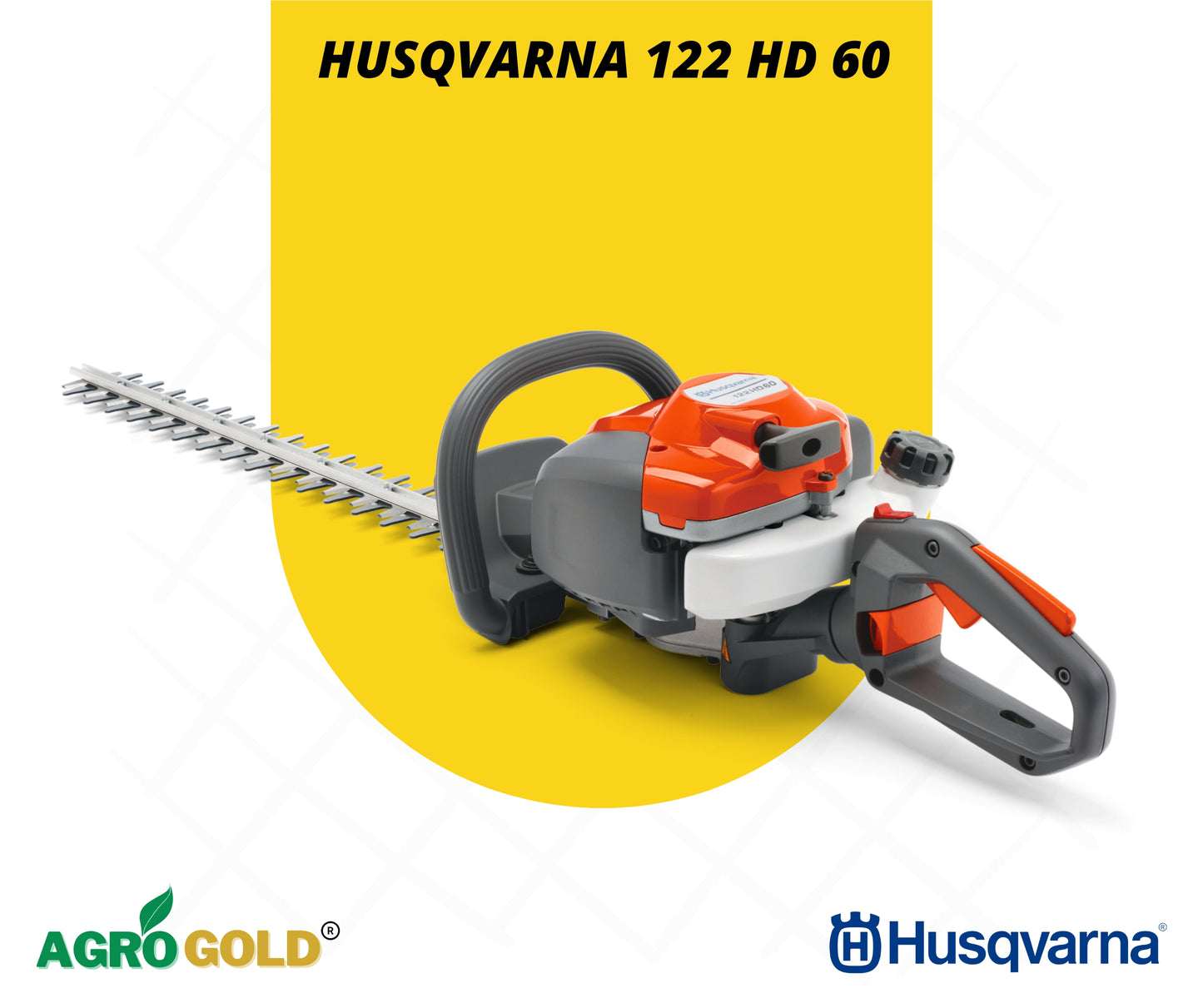 Бензиски тример за жива ограда HUSQVARNA 122 HD 60