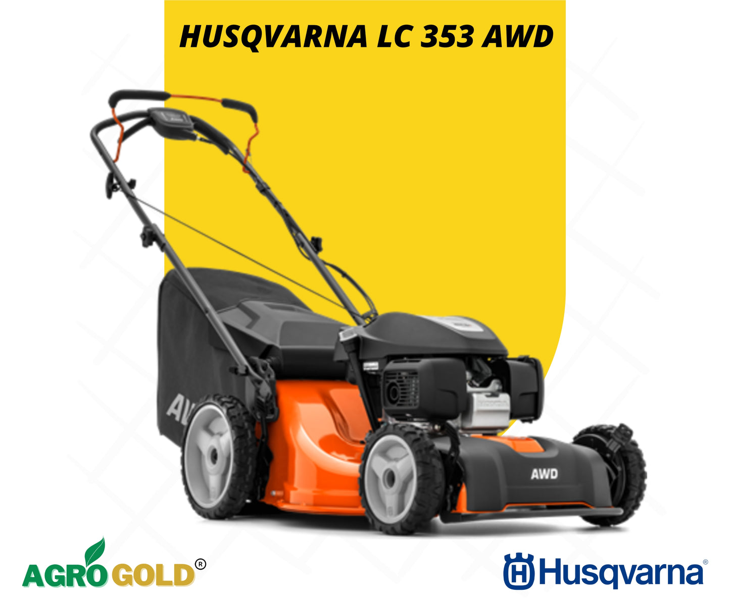 HUSQVARNA LC 353 AWD motor mower